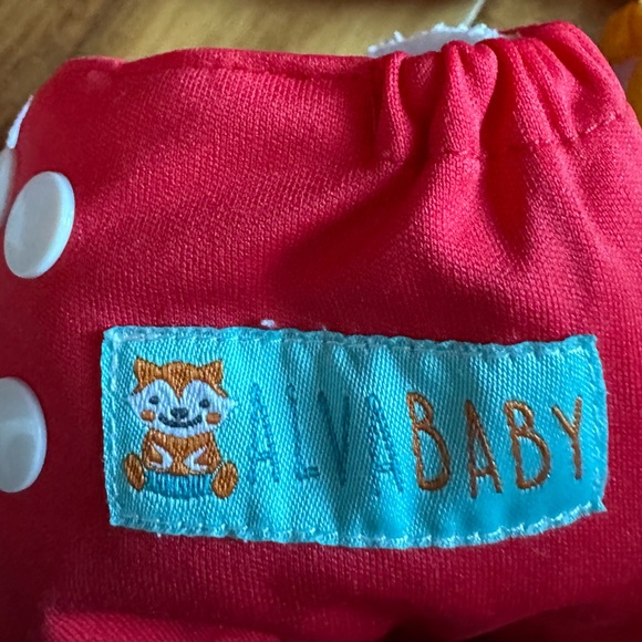 Cloth Diapers - Newborn - Alvababy - All in One - Blues (6) - Picture 3 of 3